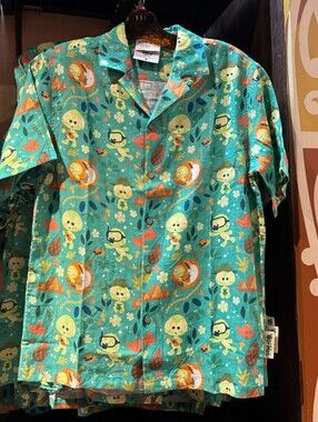 Disney Parks Aulani Button-Down Adult Shirt